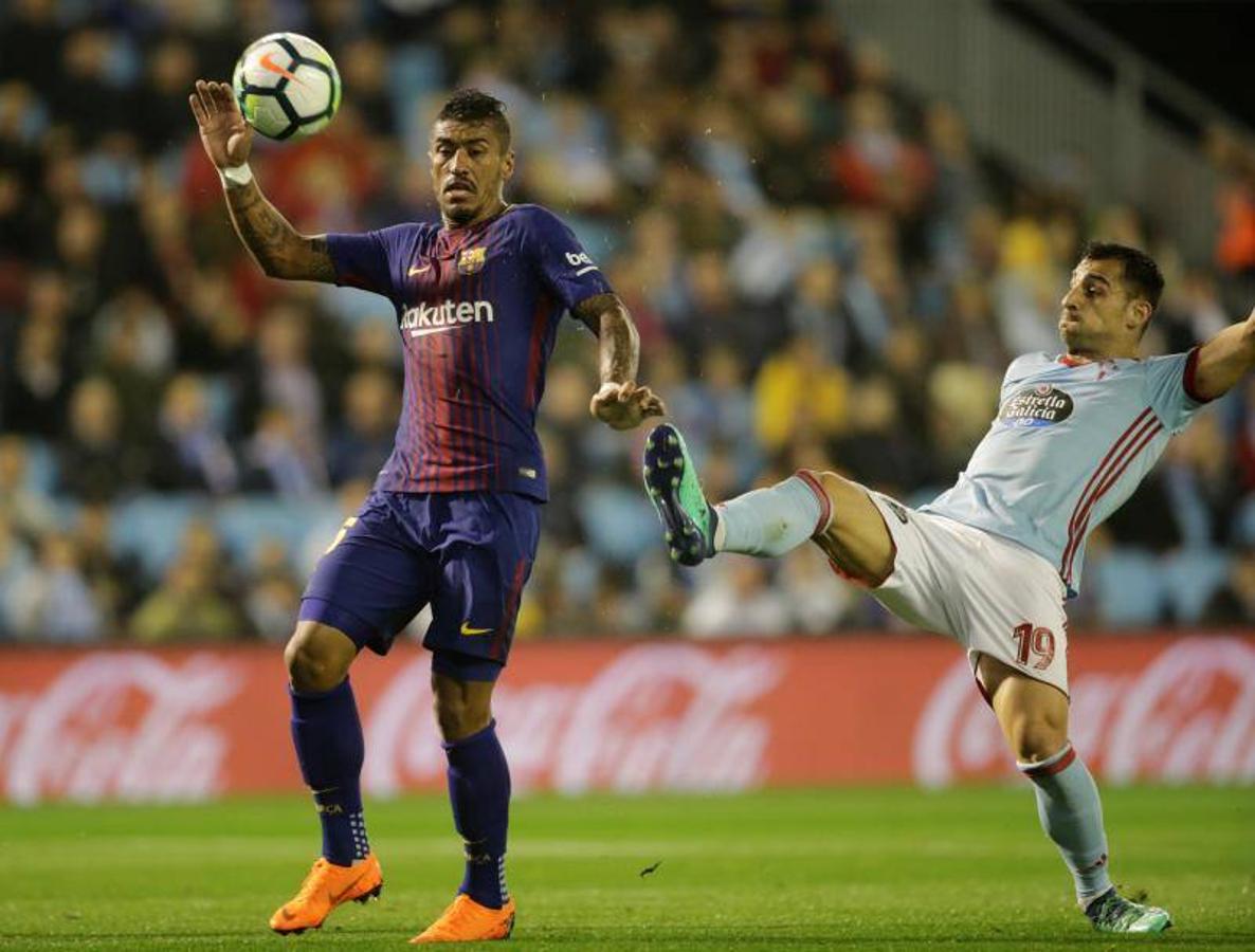 El Celta-Barça, en imágenes