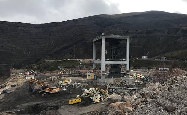 La Vasco escenifica la 'muerte' de la minería de interior, garantiza con 270.000 toneladas su actividad y mira con incertidumbre el 2019