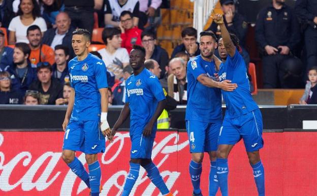 El Getafe se le atraganta al Valencia
