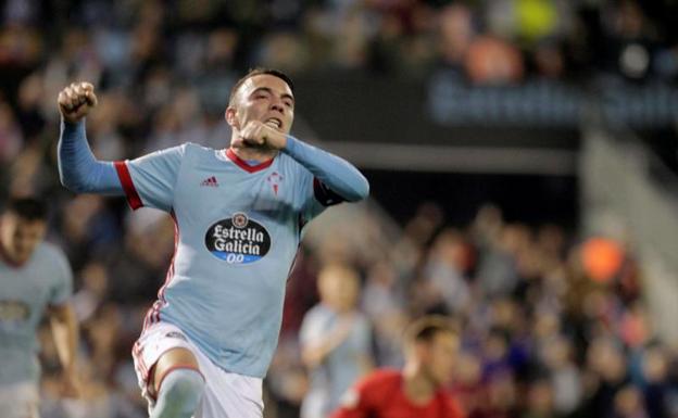 Iago Aspas, tres semanas de baja