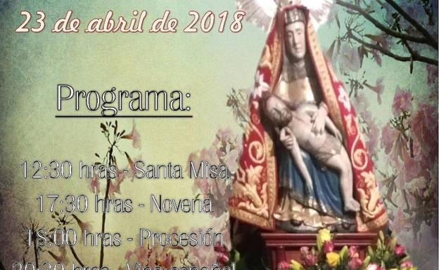 La Milla del Páramo estrena trono para su Virgen de las Angustias