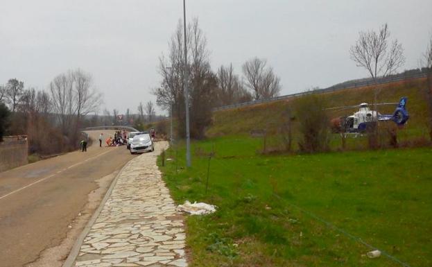 Fallece un varón que paseaba en bicicleta en Pardavé de Torio