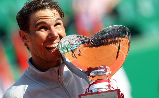 Once veces Nadal en Montecarlo