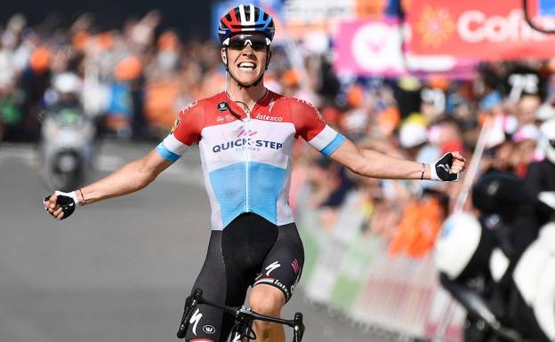 Jungels priva a Valverde de igualar a Merckx