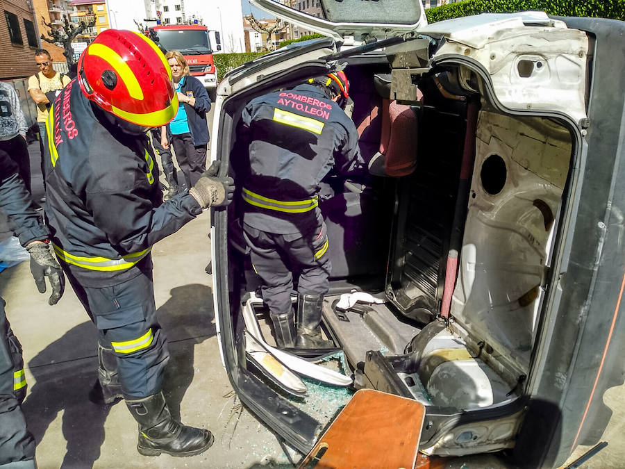 Simulacro en el Instituto