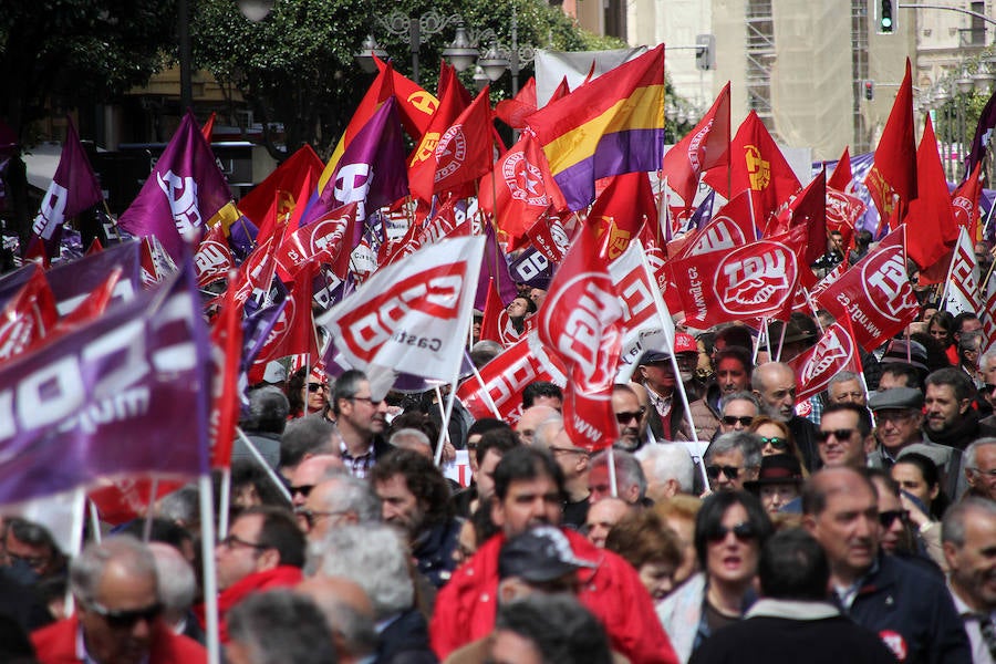 Manifestación del 1 de mayo en León