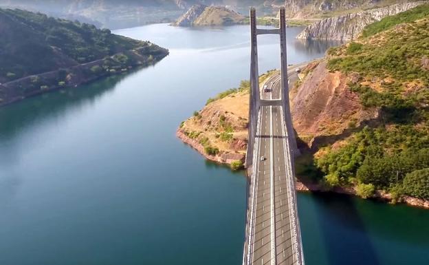 Los pantanos leoneses: de la sequía total a la cota máxima de agua embalsada