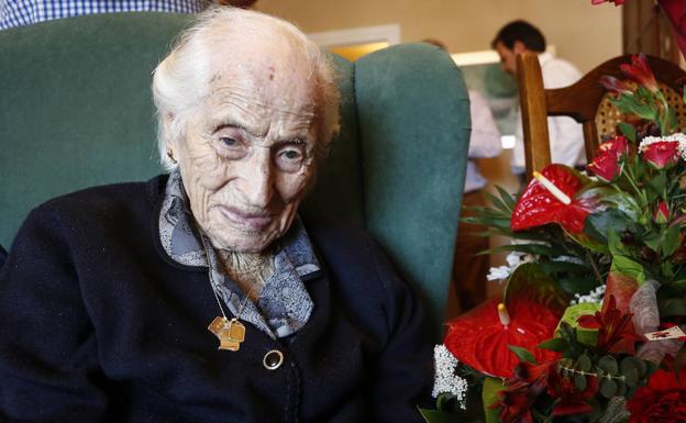 Áurea, la abuela de Babia, fallece a los 109 años