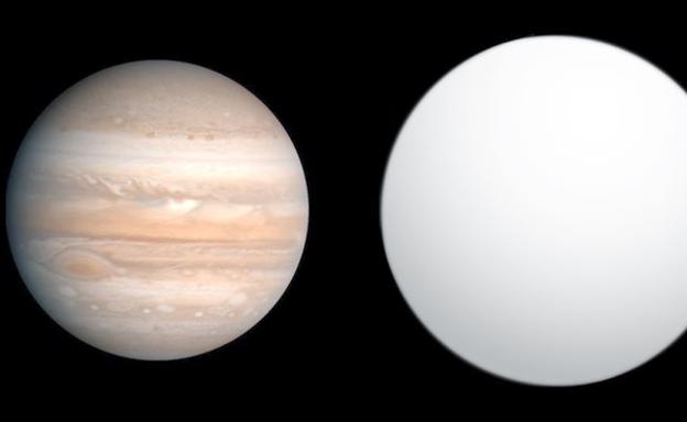 Hallado un planeta fuera del Sistema Solar que no tiene nubes