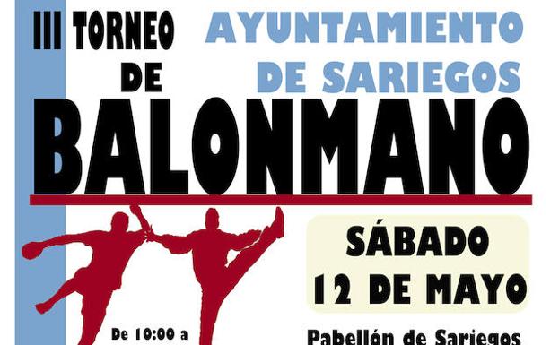 Sariegos vuelve a organizar su torneo de balonmano