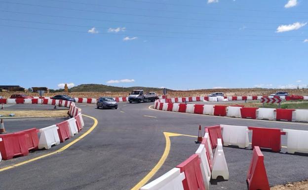 Una glorieta provisional en la Ronda Sur canalizará el tráfico afectado por la construcción de la León-Valladolid