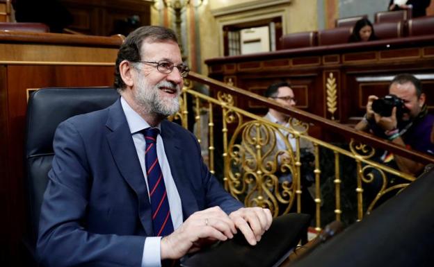 Rajoy relativiza la tensión con Ciudadanos: «Mi mayor adversario es Podemos»