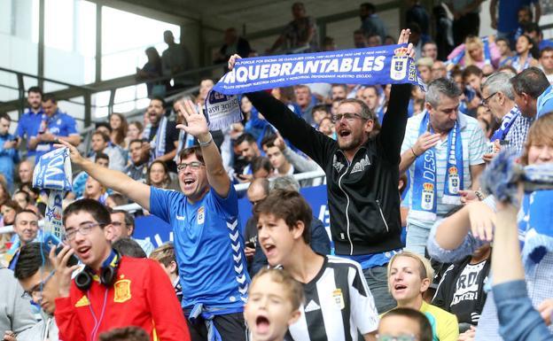Un tren de aficionados oviedistas para 'invadir' León