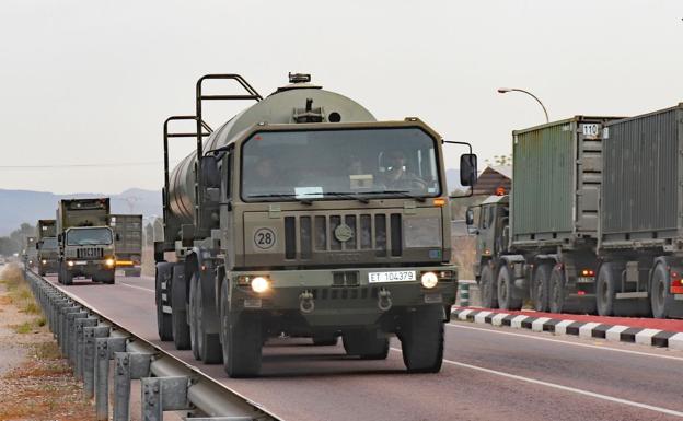 Los militares leoneses de la base Conde de Gazola se despliegan en la Valiant Lynx 18