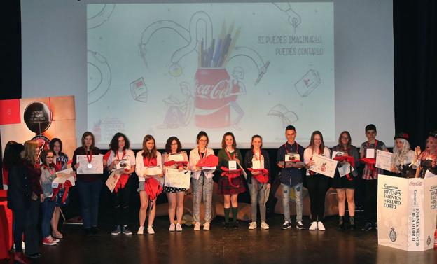 Dos alumnas del Virgen Blanca triunfan en el Concurso Coca Cola Jovenes Talentos de Castilla y León