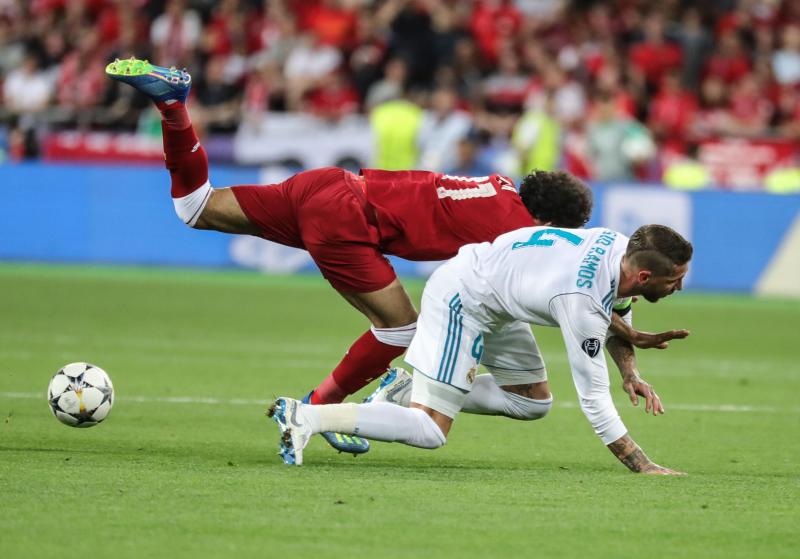 Lluvia de críticas para Sergio Ramos por su 'actitud' en la final