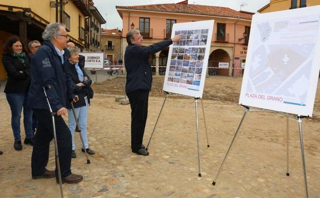 leonoticias.tv | Silván pone 'el último canto' de la Plaza del Grano