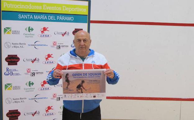 Más de 35 deportistas se dan cita en el Open de Squash de Santa María del Páramo se convierte