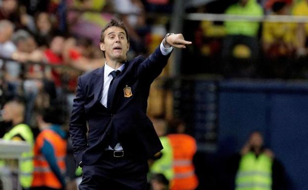 Lopetegui: «No hemos estado afortunados, pero hemos tenido ocasiones e intensidad»