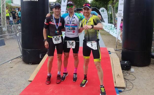 Fernández y Pérez plasman su talento en el Bierzo Triman