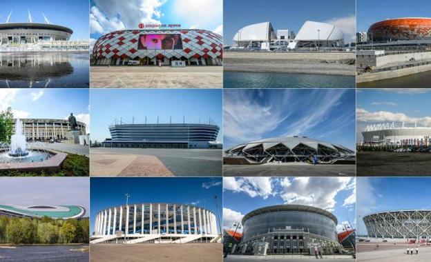 Los 12 estadios: del pomposo Luzhniki al moderno Samara