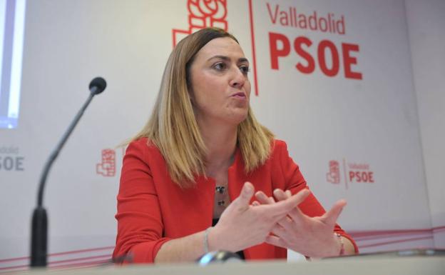 Virginia Barcones: «Estoy a disposición de Pedro Sánchez y de Luis Tudanca»