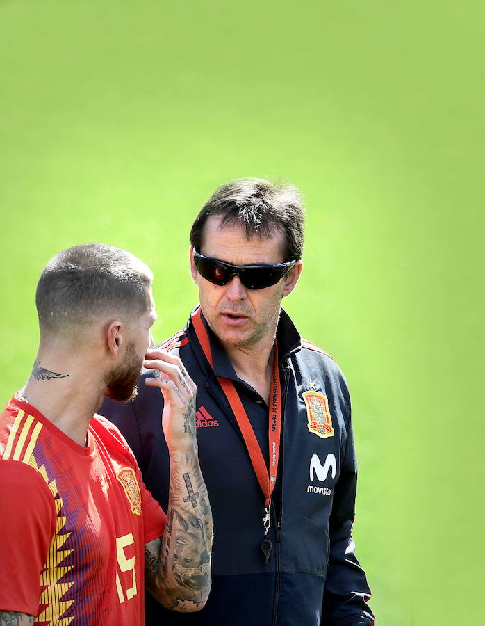 La etapa de Lopetegui al frente de la selección, en imágenes
