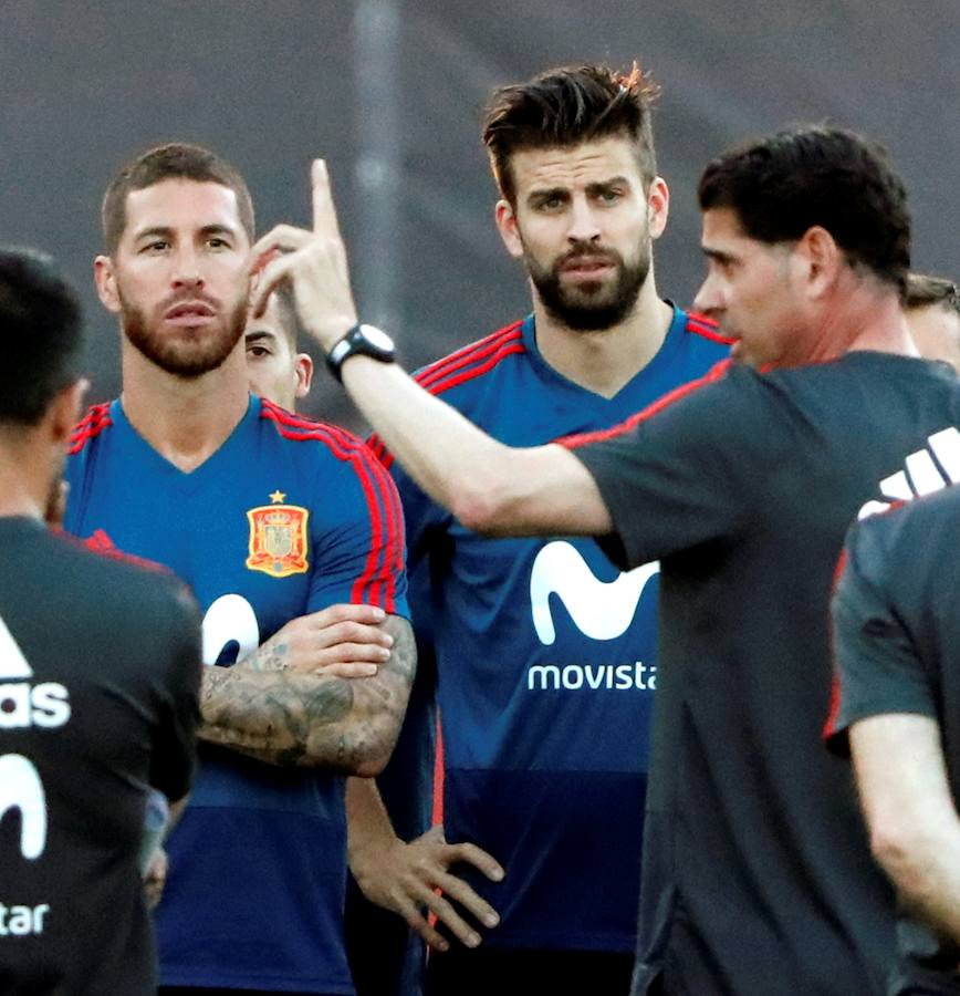 Hierro toma las riendas de la selección española