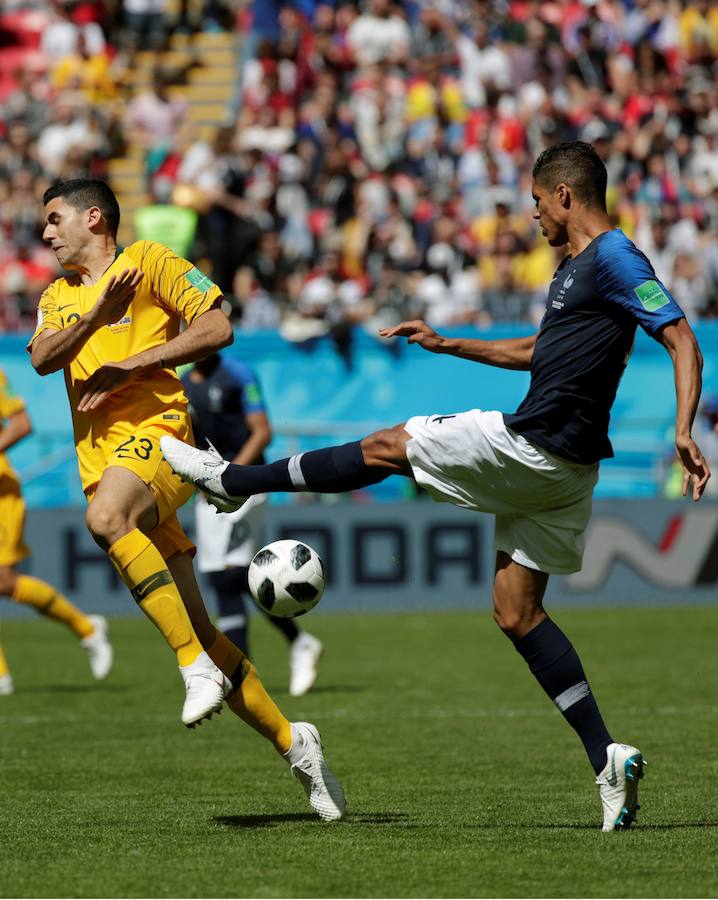 Francia - Australia, en imágenes