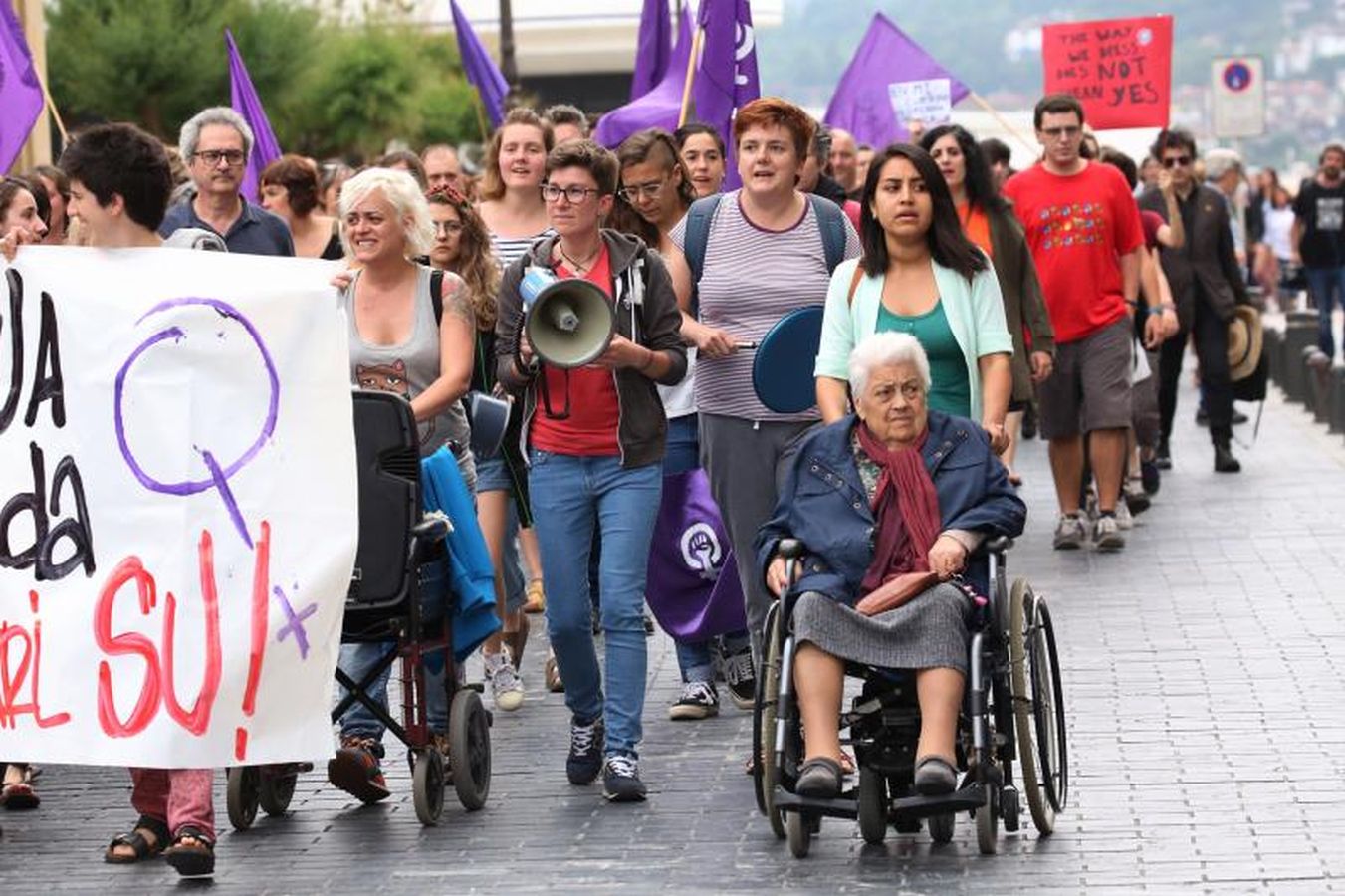 Protestas contra las sentencia de La Manada, en imágenes