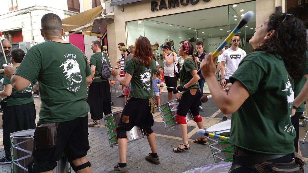 Batucada para despedir San Juan