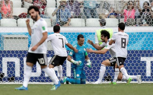 El 'abuelo' del Mundial para un penalti