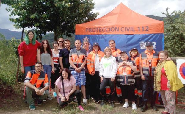 Una decena de voluntarios de Protección Civil ponen en marcha su servicio en Valderrueda