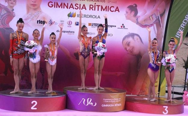 El Club Ritmo cierra con otras 16 medallas su actuación en los Campeonatos de España