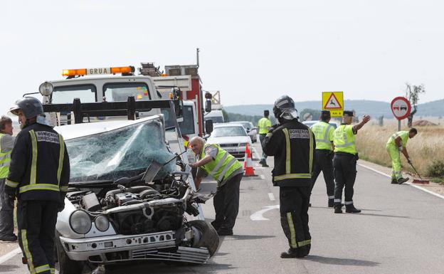 Fallecen tres personas en varios accidentes en las provincias de Burgos y Zamora