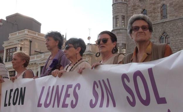 La violencia machista 'apaga' el sol en León