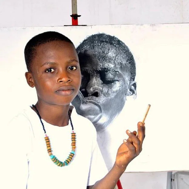 El «artista diminuto» de 11 años que crea auténticas obras maestras