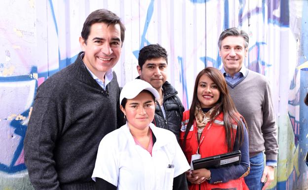 La Fundación Microfinanzas BBVA impulsa su transformación digital desde las afueras de Bogotá