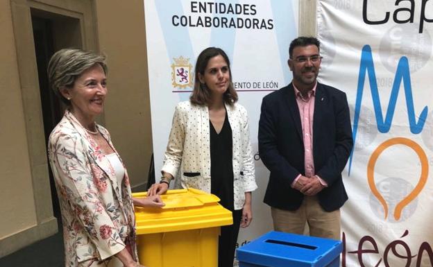 León impulsa una red de 'ecopapeleras' en los establecimientos de la Capital Gastronómica para impulsar el reciclaje