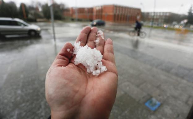 El norte de León, en alerta este jueves por tormentas, con granizo y viento