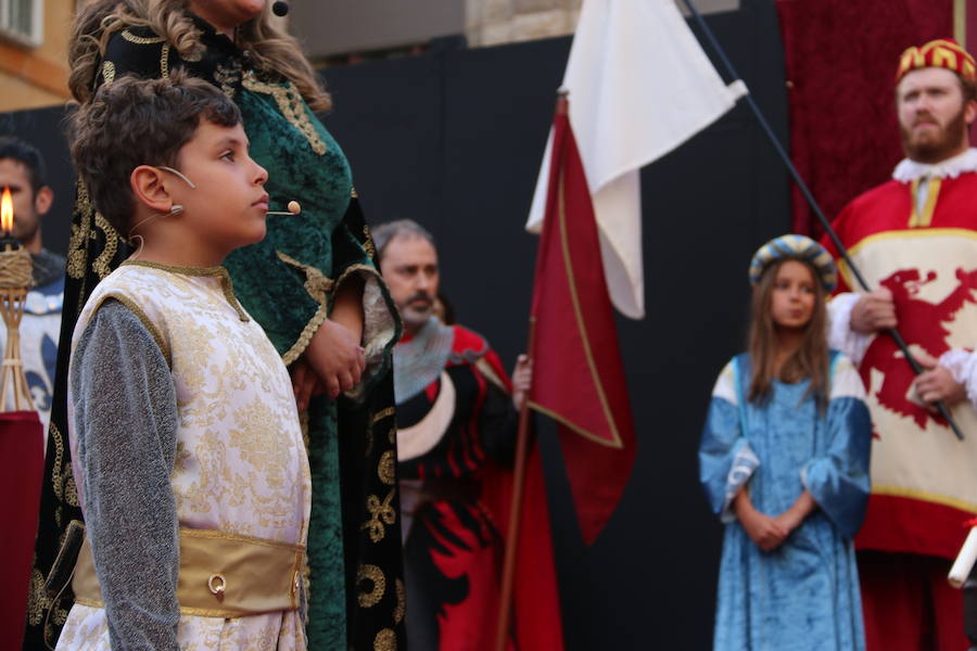 La coronación de Alfonso V de León