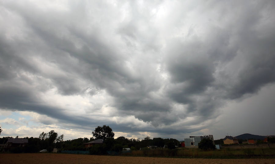 Tormentas y granizo en Castilla y León