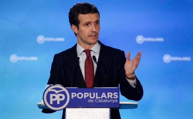 El PP de Casado echa a andar fracturado en dos