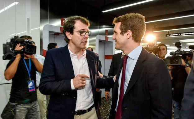 El presidente del PP confía en Castilla y León para cimentar la dirección del partido