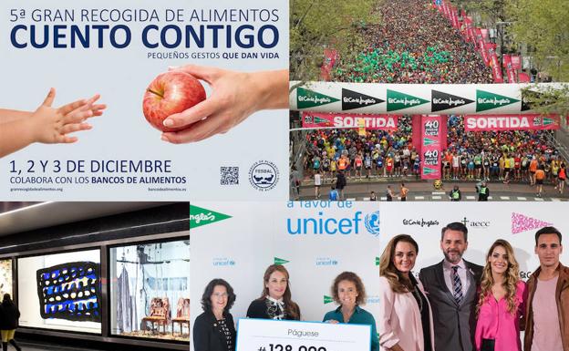 El Corte Inglés promovió más de 3.000 acciones y proyectos sociales, culturales y deportivos en 2017