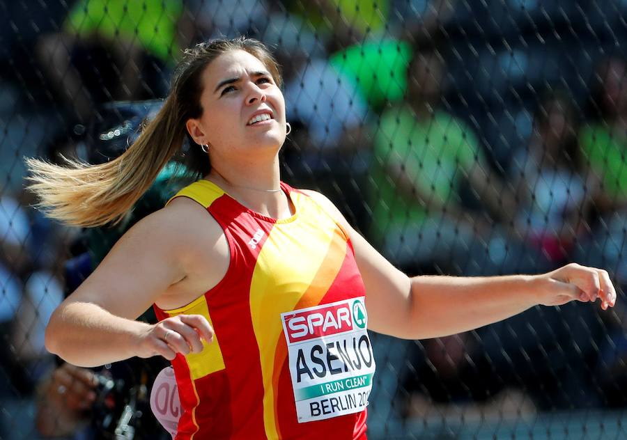 Sabina Asenjo en el Europeo de Berlín
