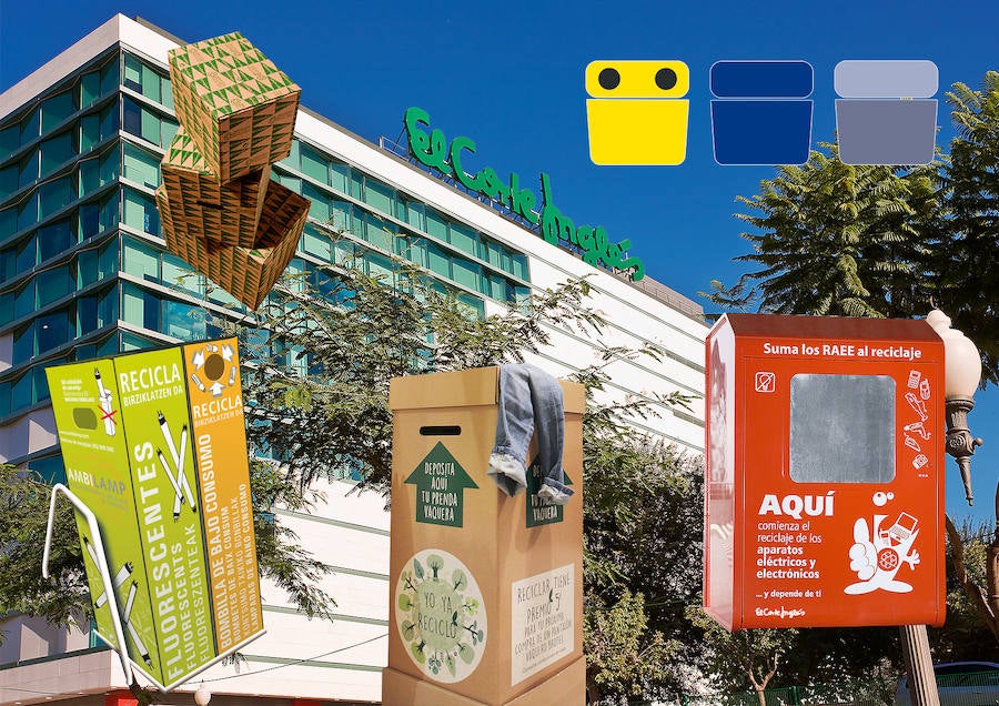 El Corte Inglés propicia el reciclaje de más de 20.500 Tm. de aparatos eléctricos y electrónicos