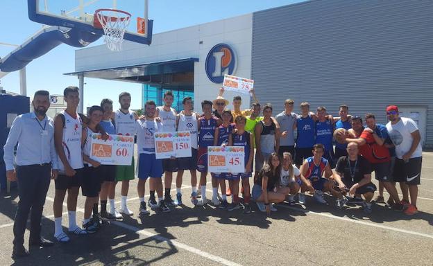 Gran éxito de 3x3 E.Leclerc Agustinos como previa al esperado 'campus Pienso' de Cangas