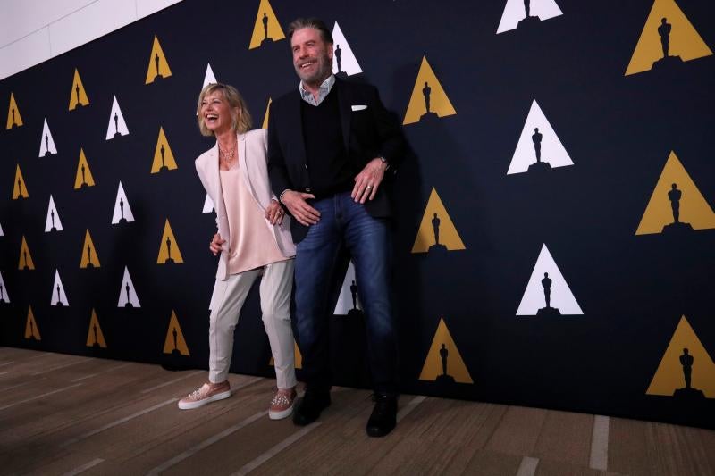 John Travolta y Olivia Newton-John protagonizan el reencuentro de 'Grease'