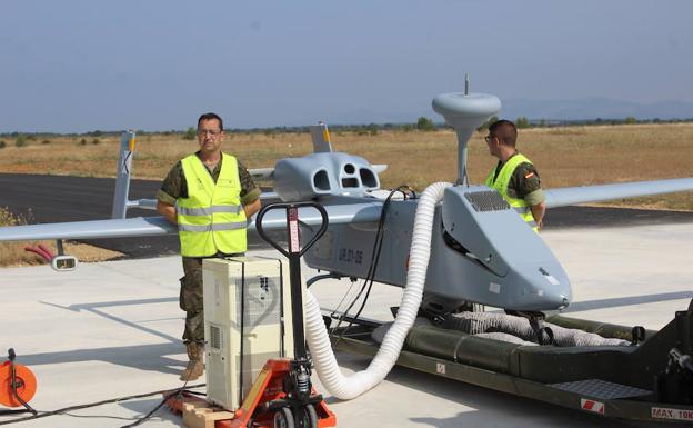 León suma dos nuevos aviones no tripulados para la prevención de incendios en el Bierzo